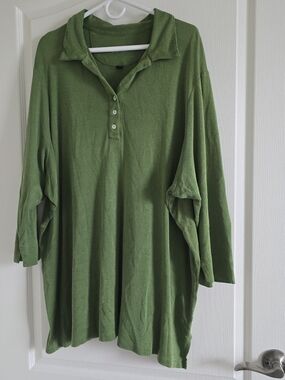Avenue Olive Green Polo Shirt